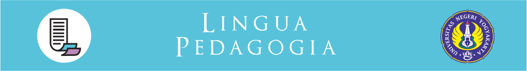 Lingua Pedagogia, Journal of English Teaching Studies