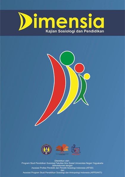 						View Vol. 13 No. 3 (2024): Dimensia: Jurnal Kajian Sosiologi
					