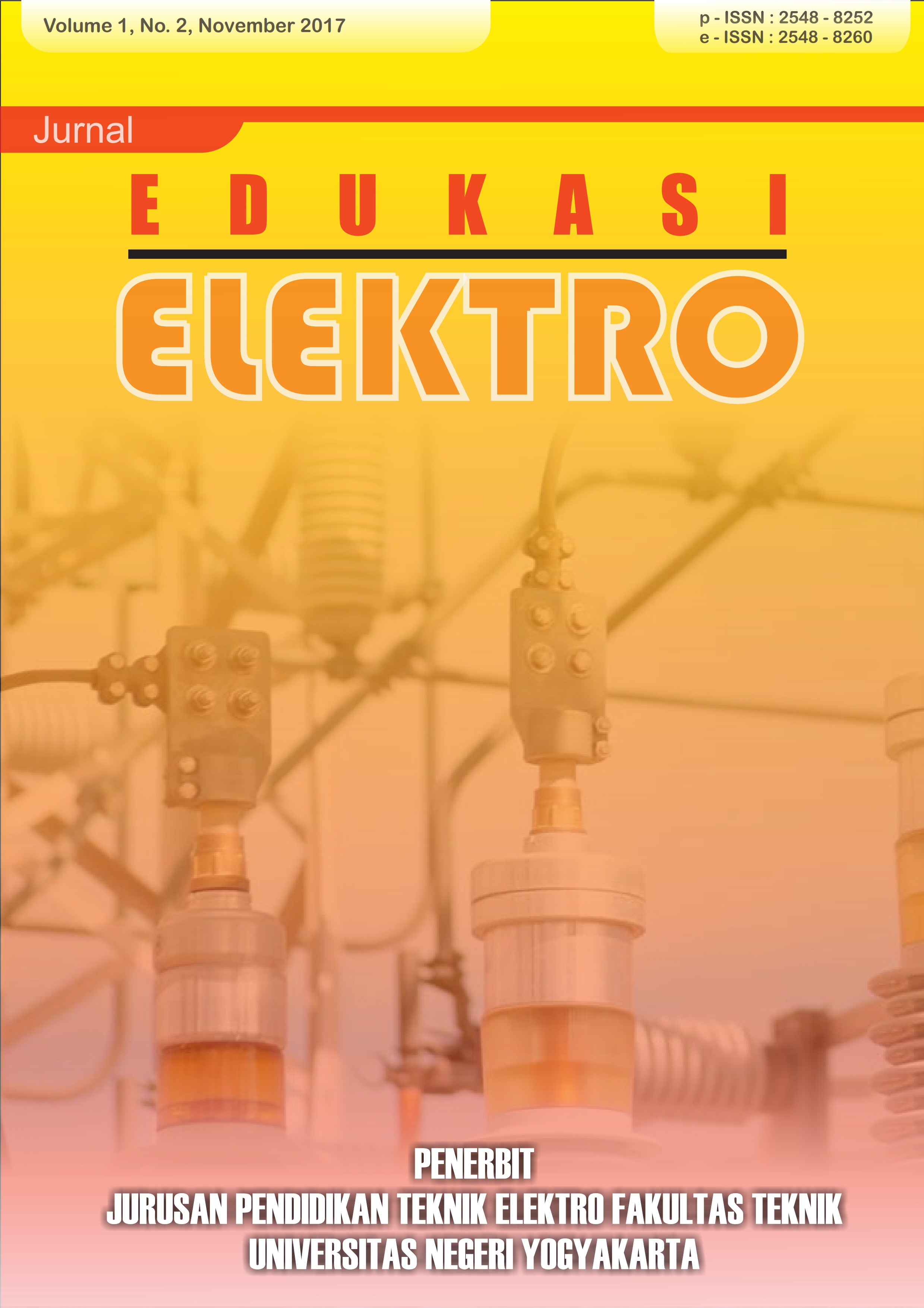 						View Vol. 1 No. 2 (2017): Jurnal Edukasi Elektro, Volume 1, Nomor 2, 2017
					