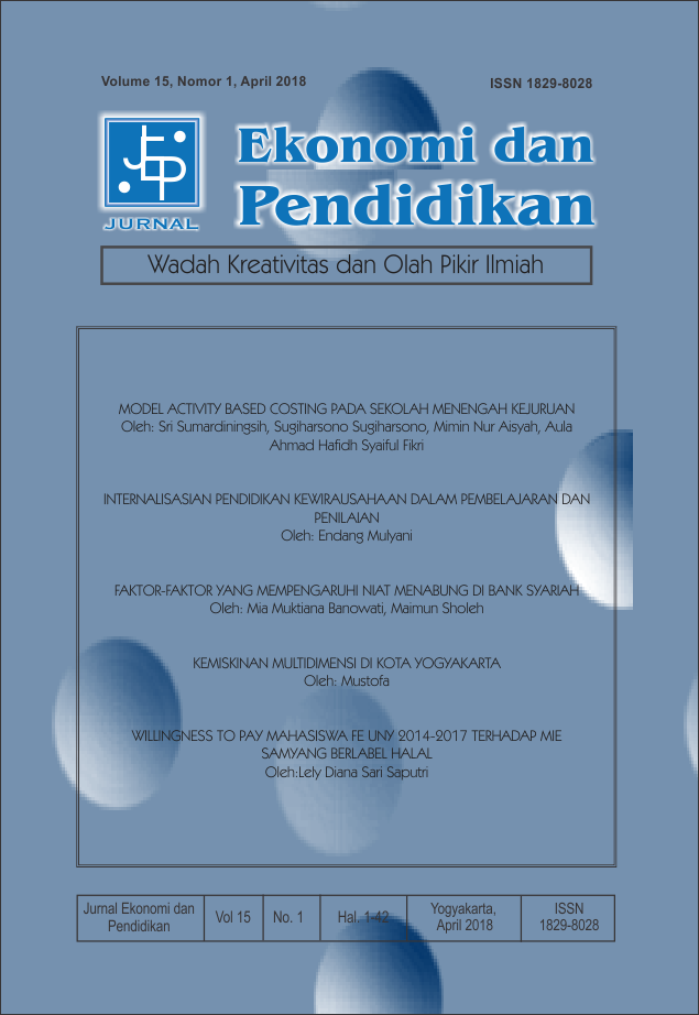 Jurnal Ekonomi Dan Pendidikan