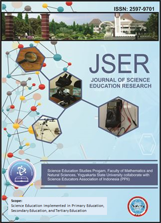 					View Vol. 10 No. 1 (2026): J. Sc. Edu. Research (In Progress)
				