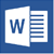 Hasil gambar untuk ICON WORD PNG