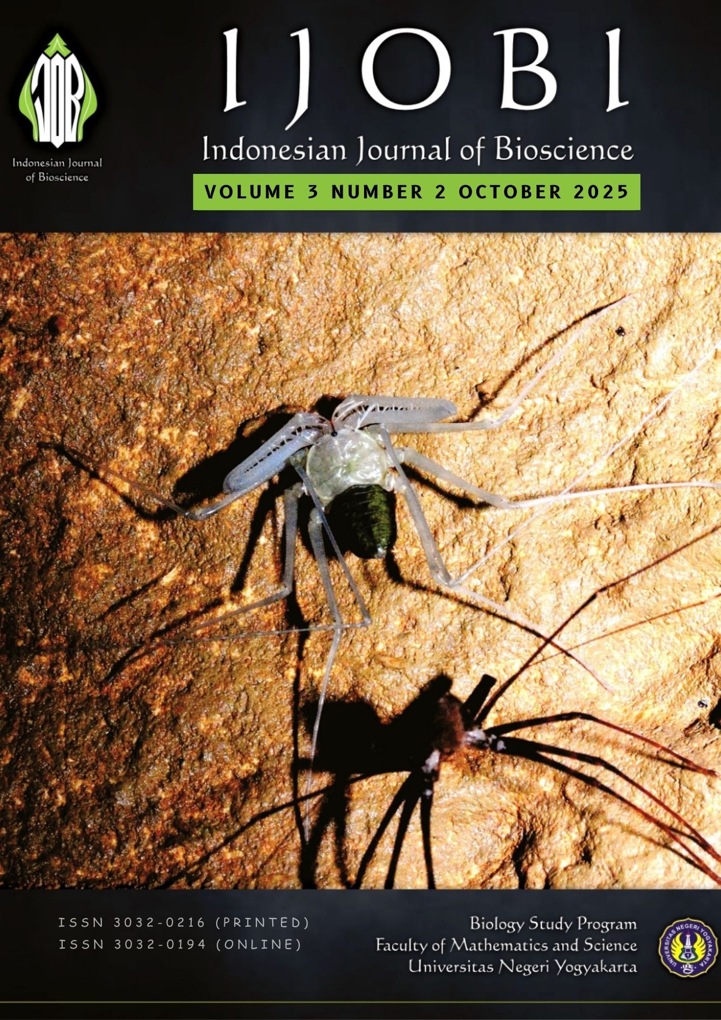 					View Vol. 3 No. 2 (2025): Indonesian Journal of Bioscience (IJOBI)
				